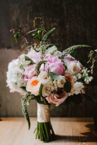DUMBO wedding elopement flowers