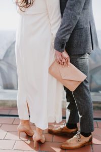 Top of the Rock Elopement couple