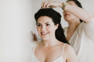 Ruschmeyer Hotel bride getting ready