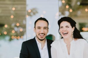 Tacombi Montauk Wedding bride and groom