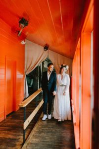 Montauk bride and groom