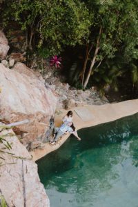 Yelapa Mexico engaged couple