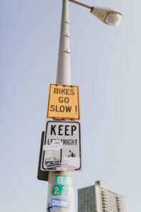 Brooklyn bridge signs