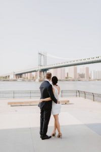 DUMBO wedding couple photos
