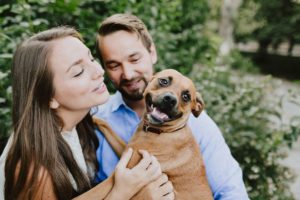 Central Park Manhattan engaged couple
