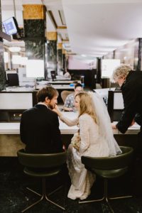 City Clerk Christmas wedding NYC