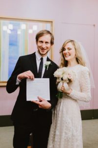City Clerk wedding