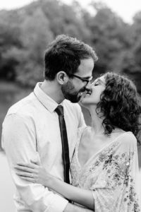 Central park bride and groom