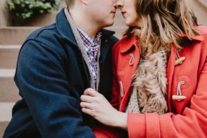 Brooklyn engaged couple