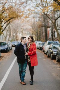 Brooklyn engaged couple