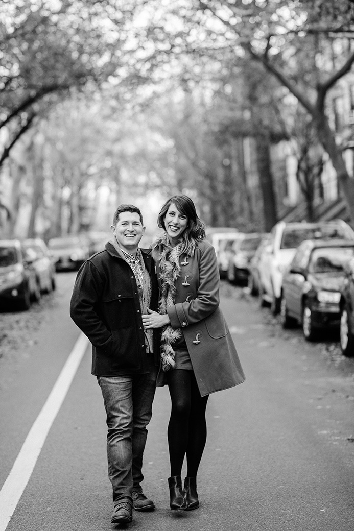 Brooklyn engaged couple