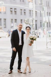 City Clerk NYC bride and groom