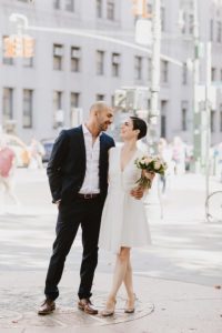 City Clerk NYC bride and groom