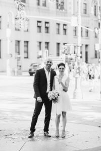 City Clerk NYC bride and groom