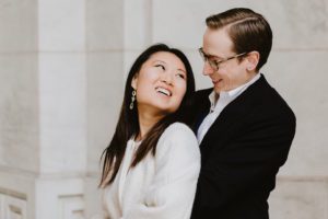 NYPL engaged couple