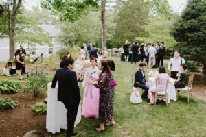 MIT Endicott House wedding guests