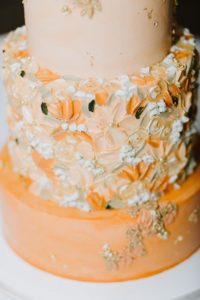 MIT Endicott House wedding cake