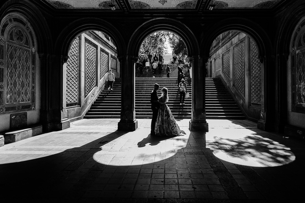 Bethesda Fountain wedding photos