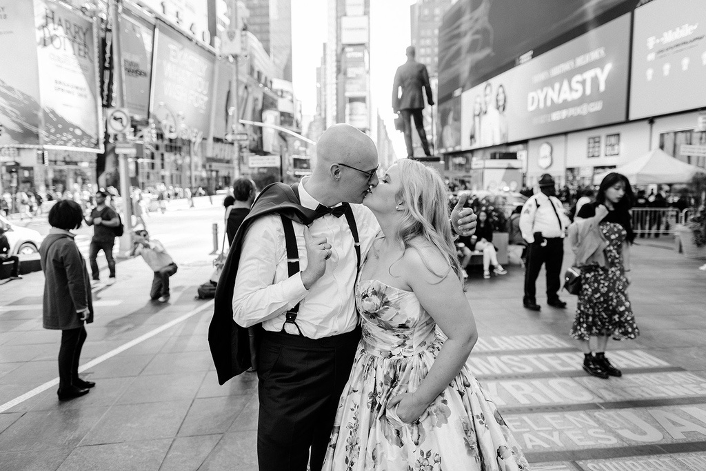 Times Square NYC Wedding