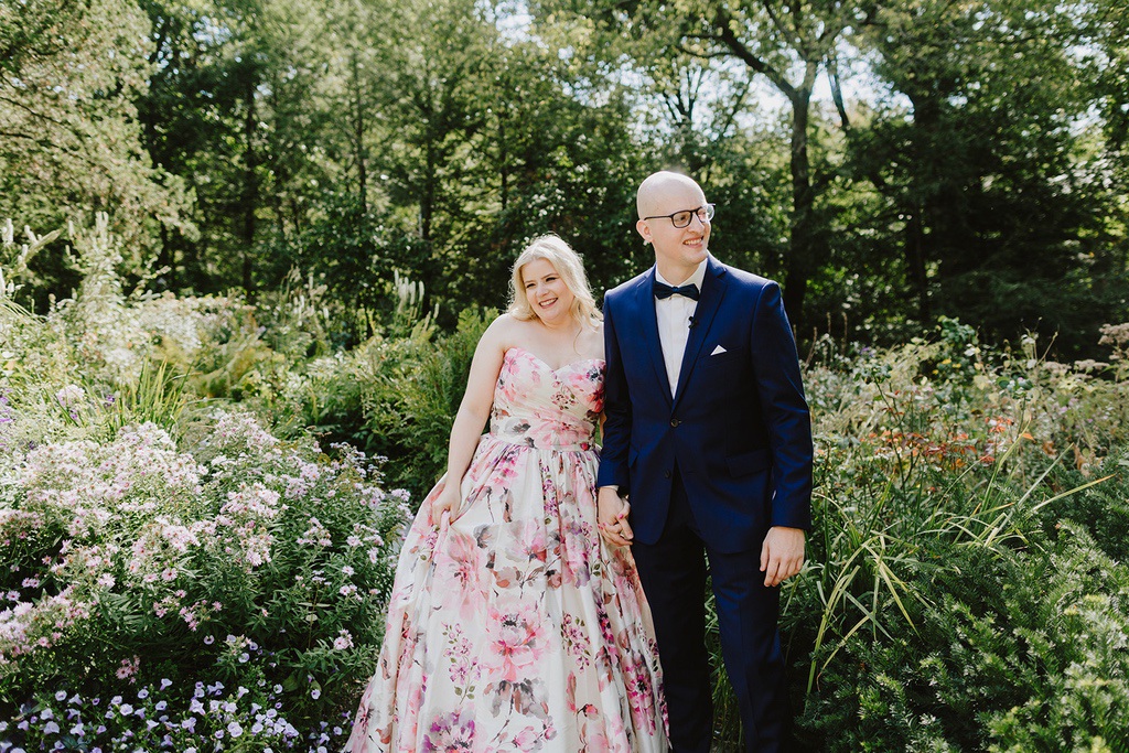 Central Park Bride and groom