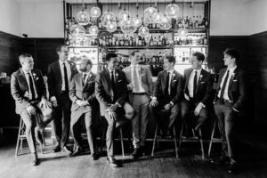 Roundhouse Beacon NYC groom getting ready