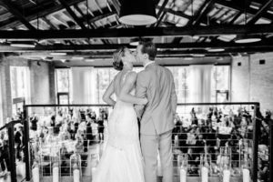 Roundhouse Beacon NYC couple entering reception