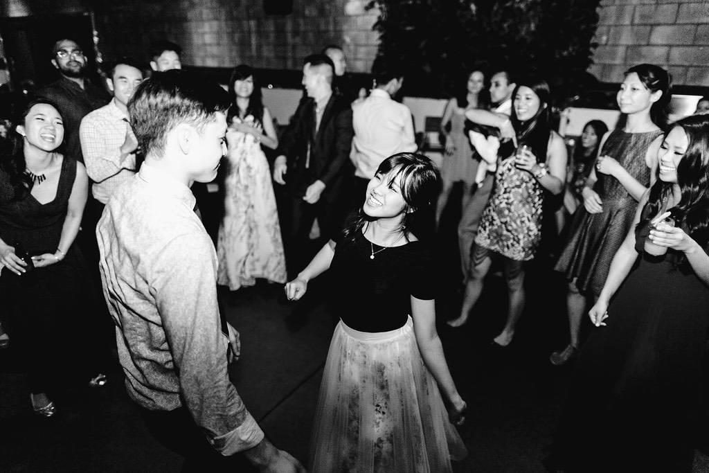 LA wedding dance floor
