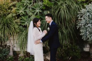 SmogShoppe LA groom and bride