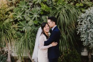 SmogShoppe LA groom and bride