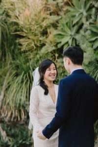 SmogShoppe LA groom and bride
