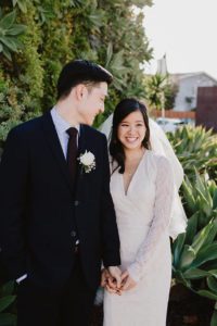 SmogShoppe LA bride and groom