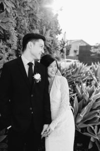 SmogShoppe LA bride and groom