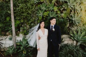 SmogShoppe LA bride and groom