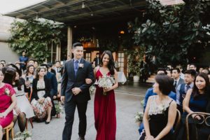 SmogShoppe LA wedding ceremony