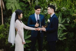SmogShoppe LA wedding ceremony