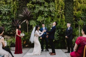 SmogShoppe LA wedding ceremony
