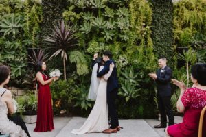 SmogShoppe LA wedding ceremony