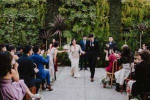 SmogShoppe LA wedding ceremony