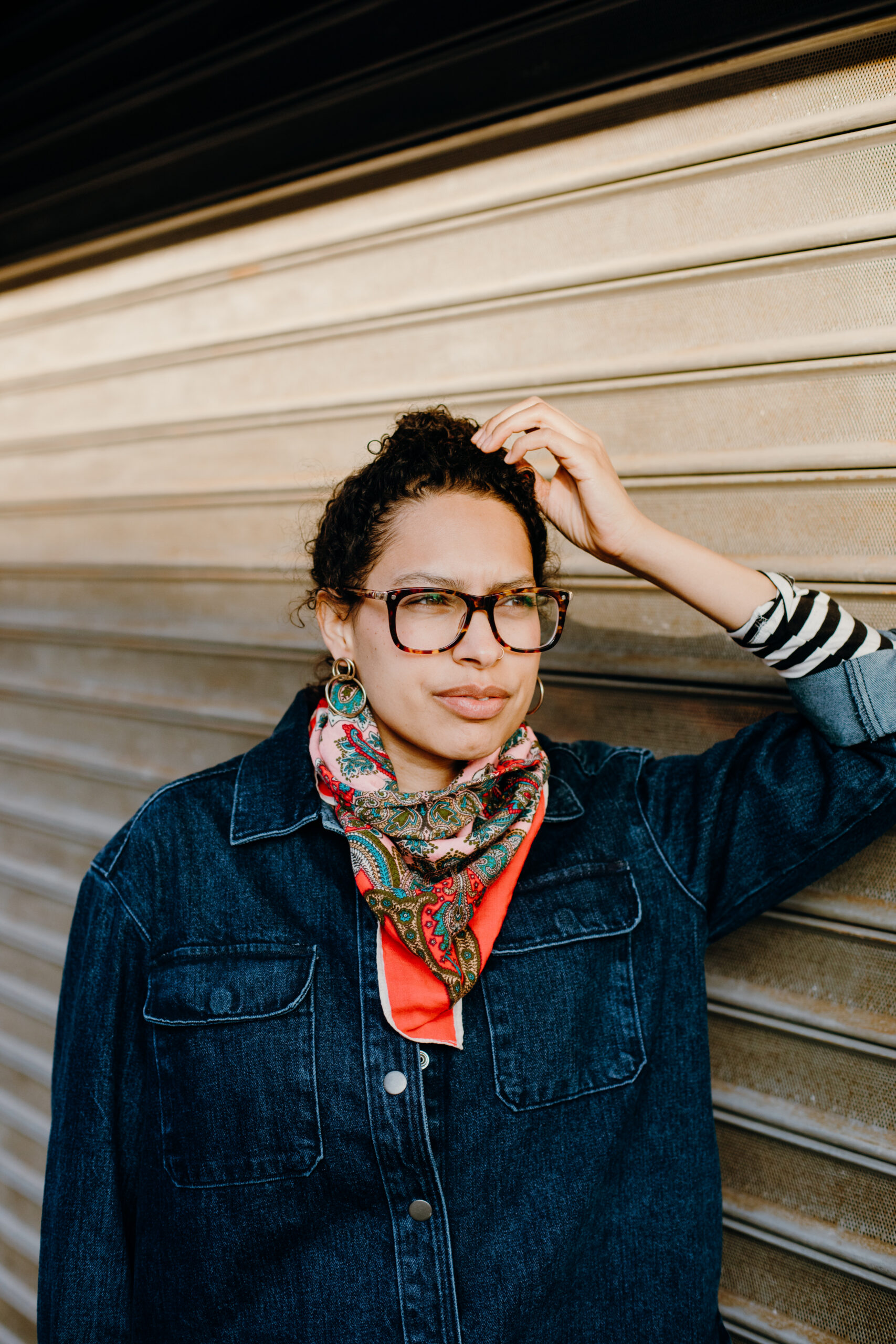 a creative headshot for nyc personal brand photos