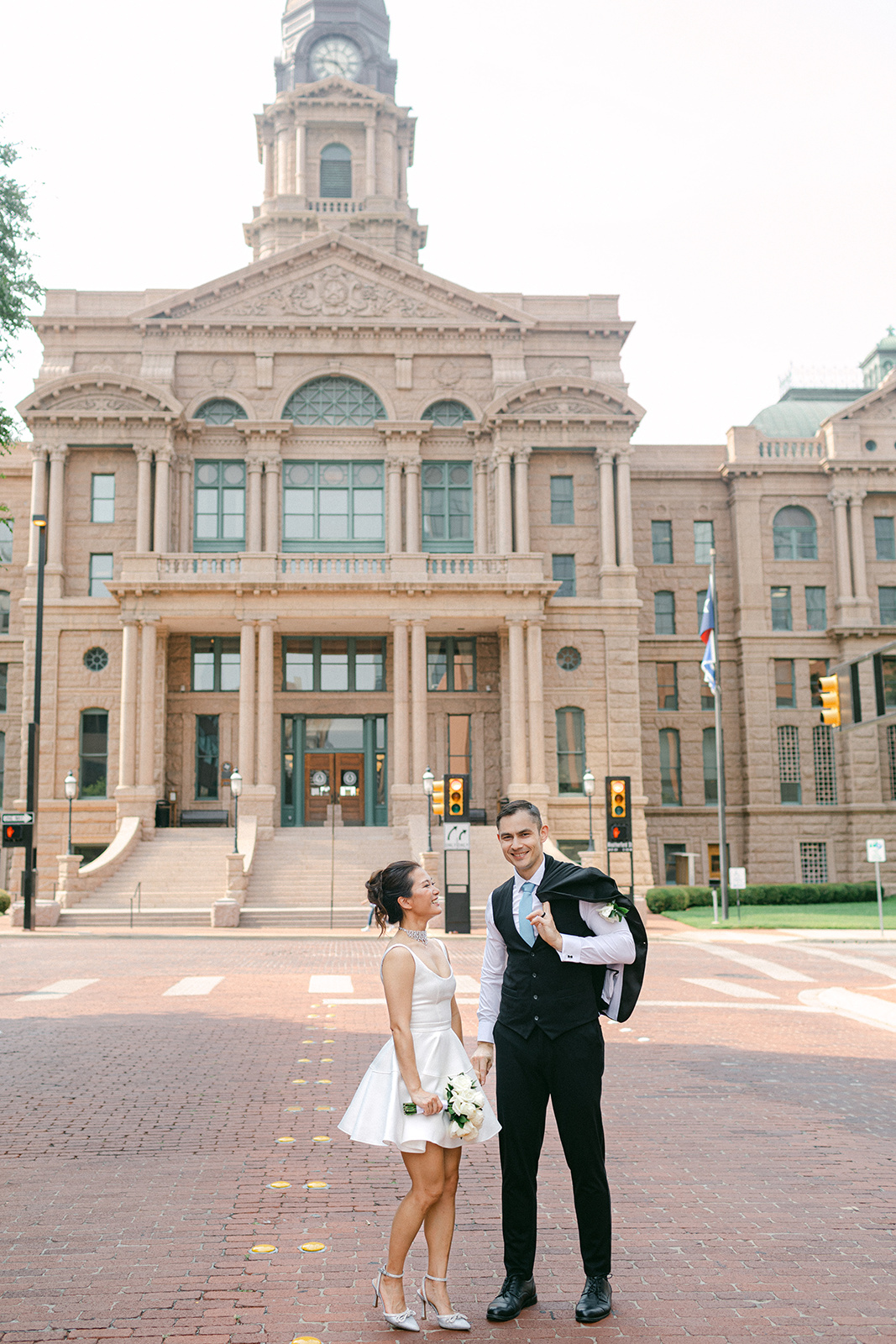 Fort Worth Courthouse wedding