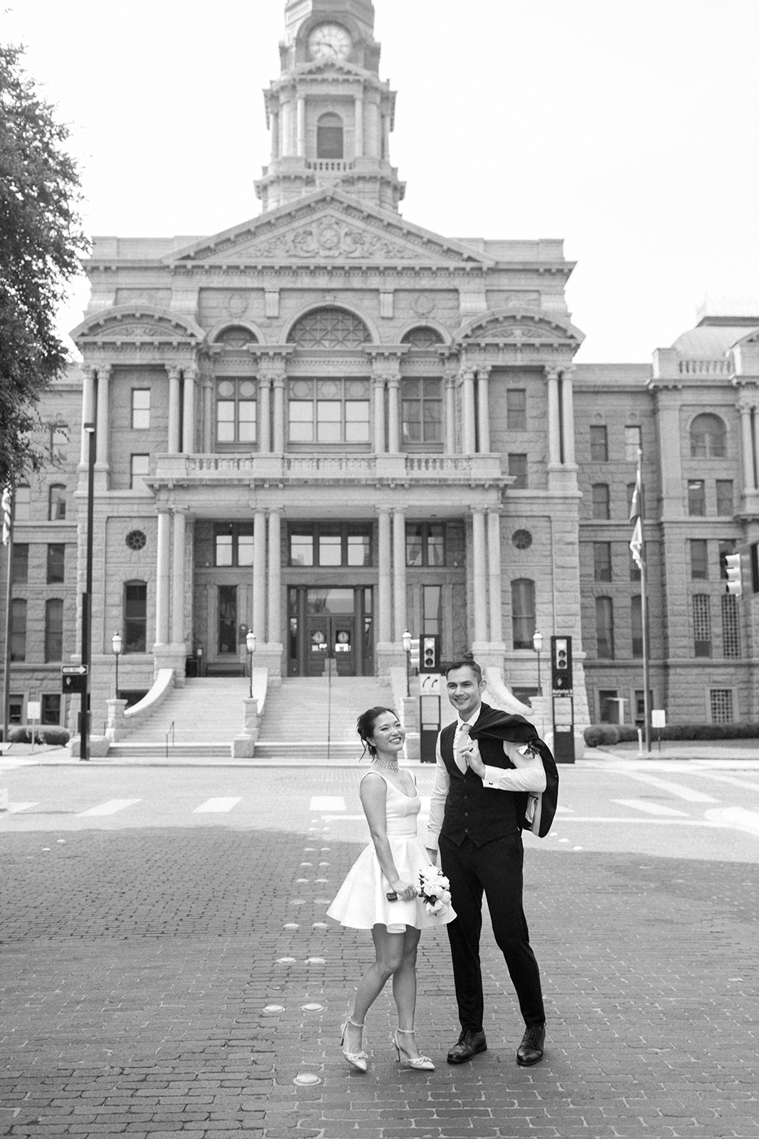 Fort Worth Courthouse wedding