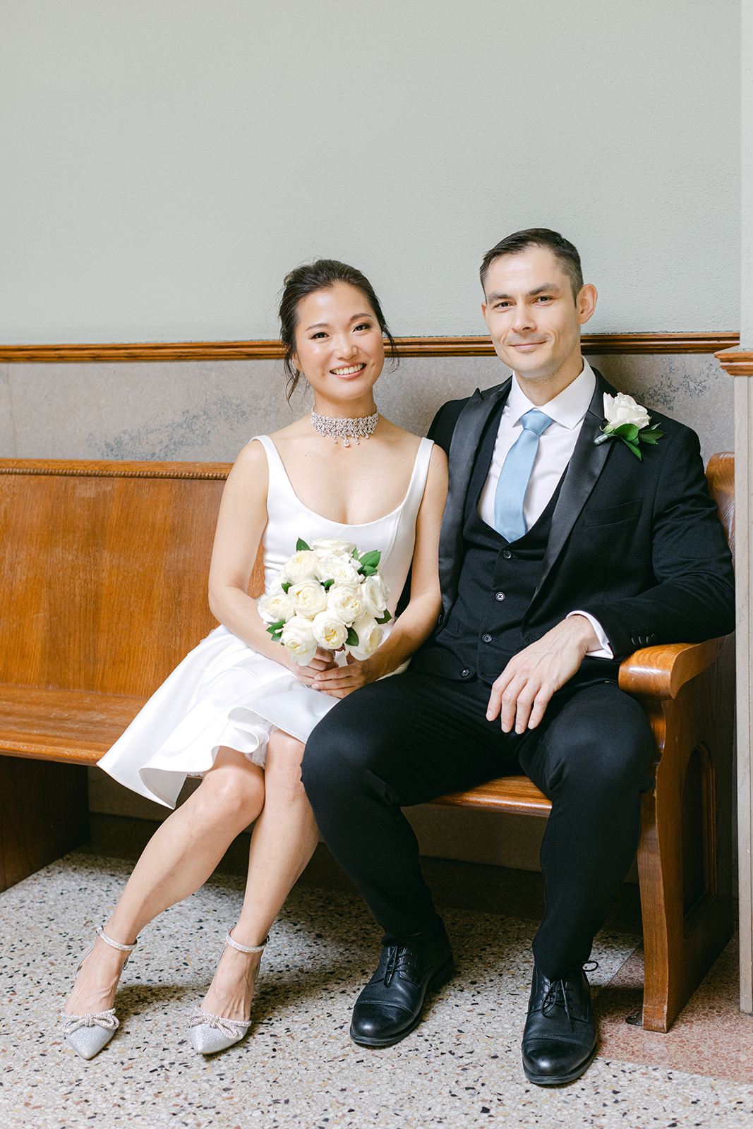 Fort Worth Courthouse wedding