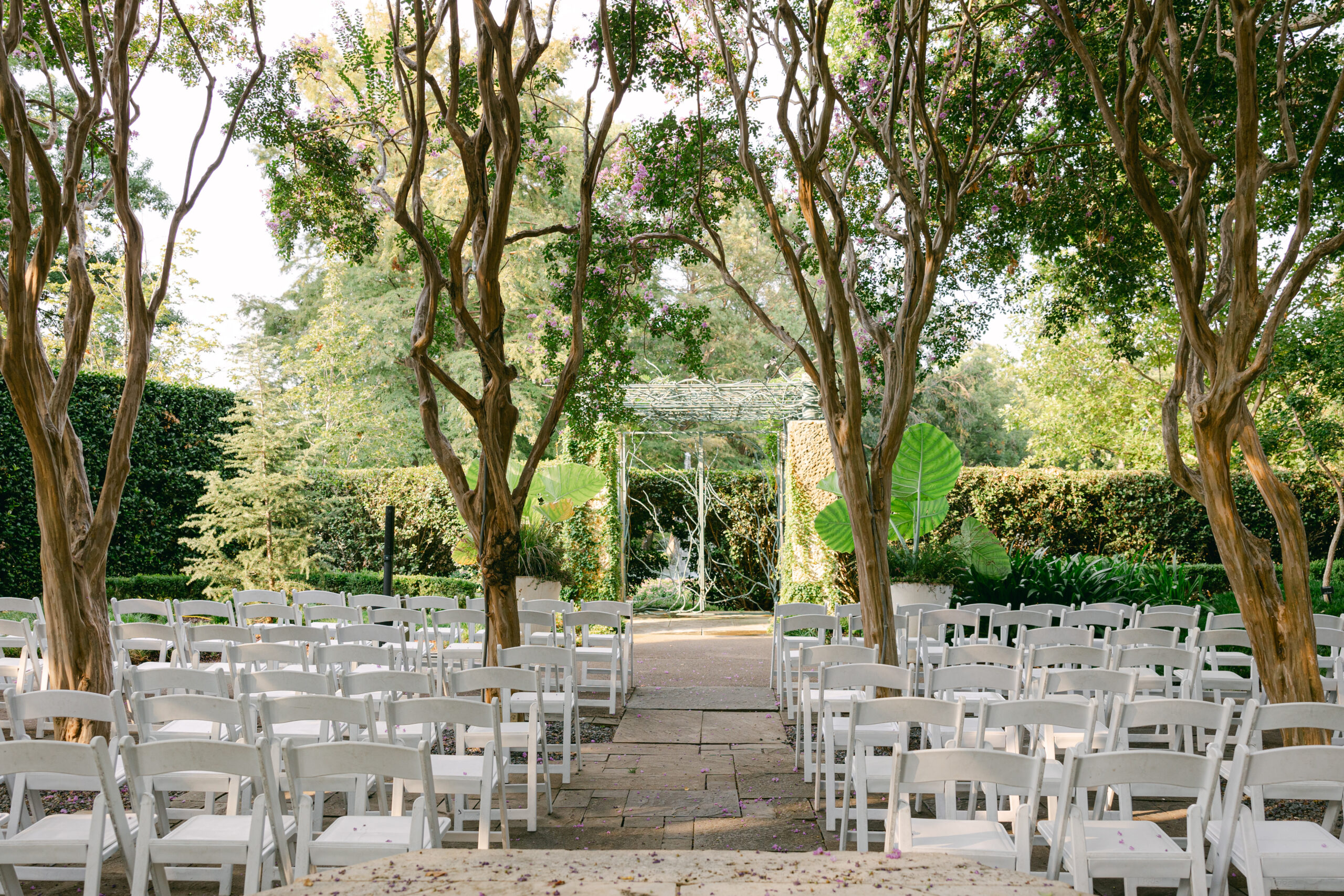 Dallas arboretum wedding