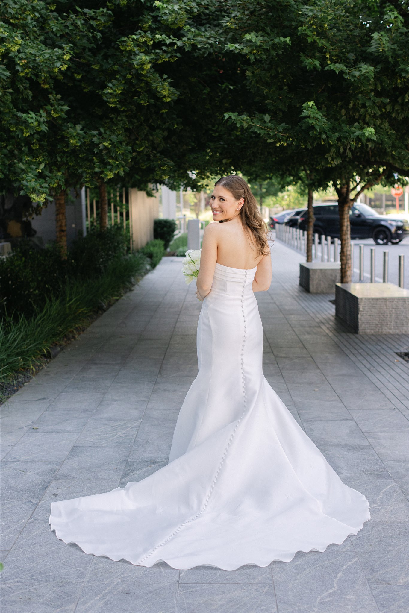 bride portraits at Wyly Theatre