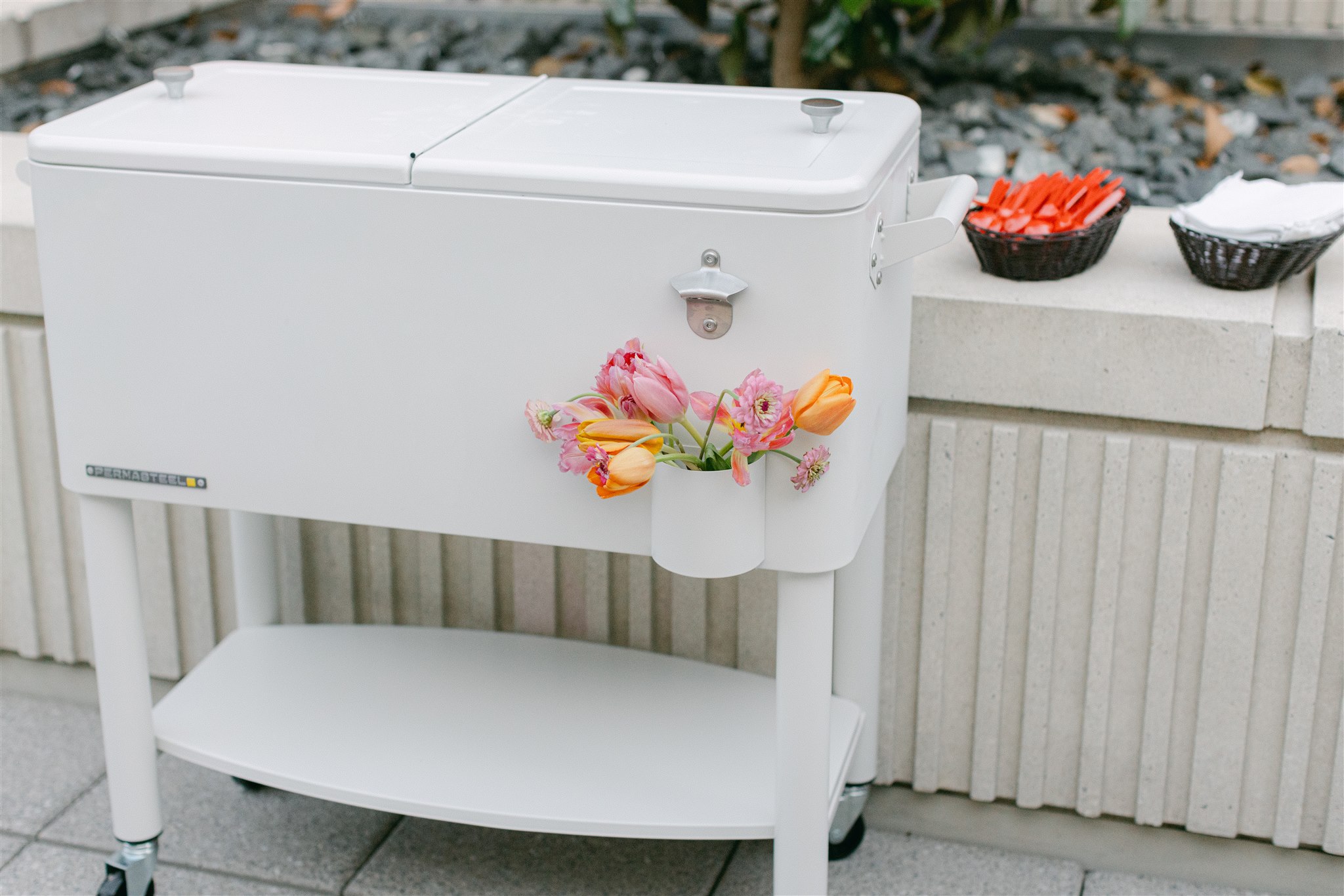 cooler with Dairy Queen Blizzards