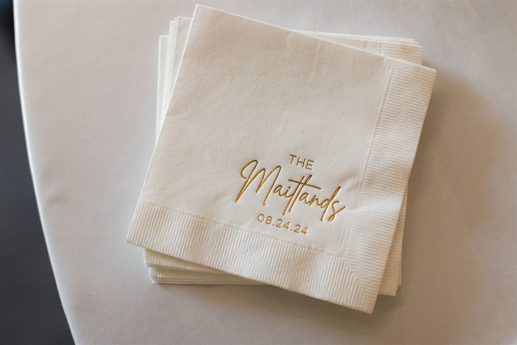 personalized napkins