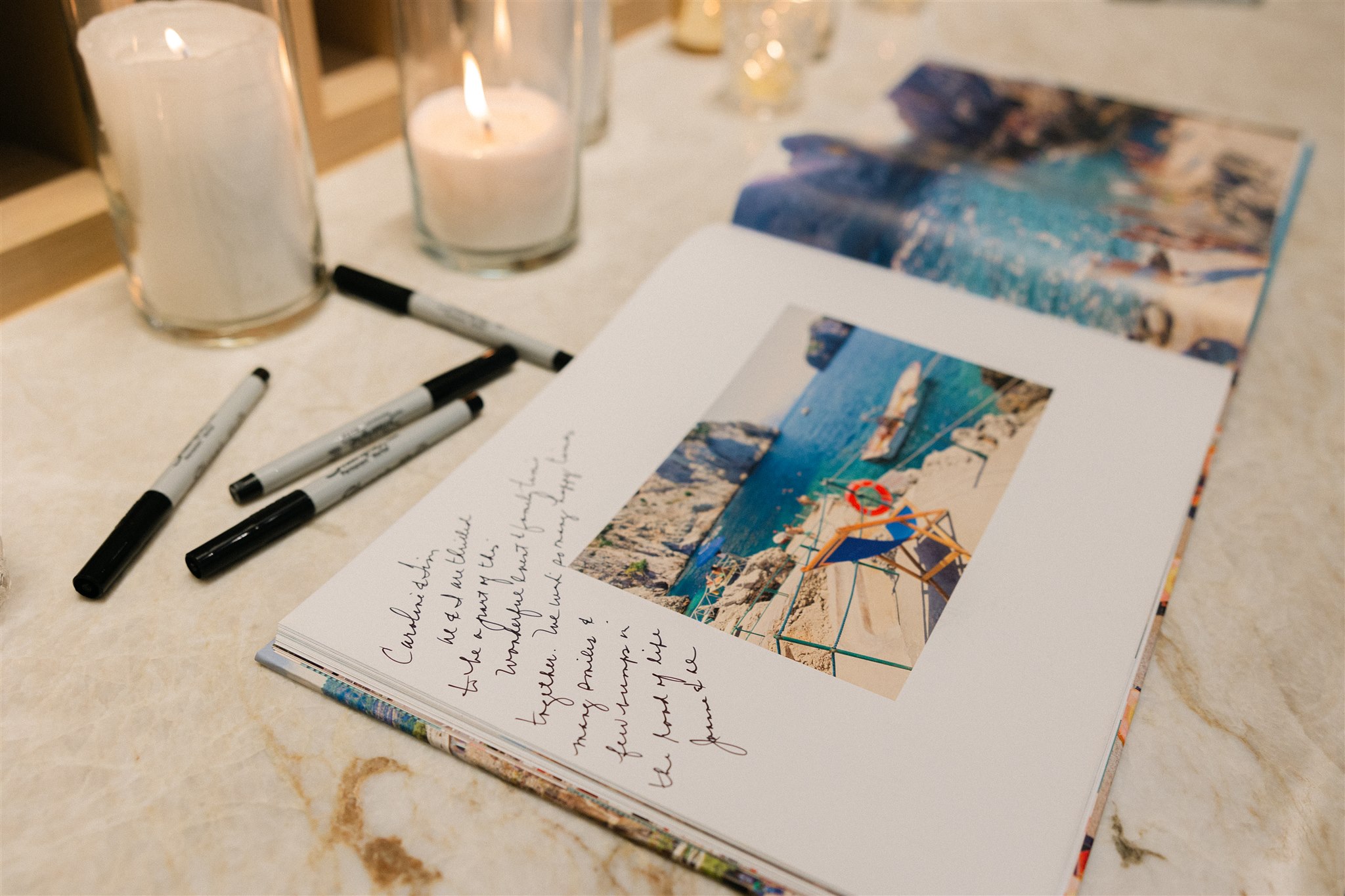 wedding guest book