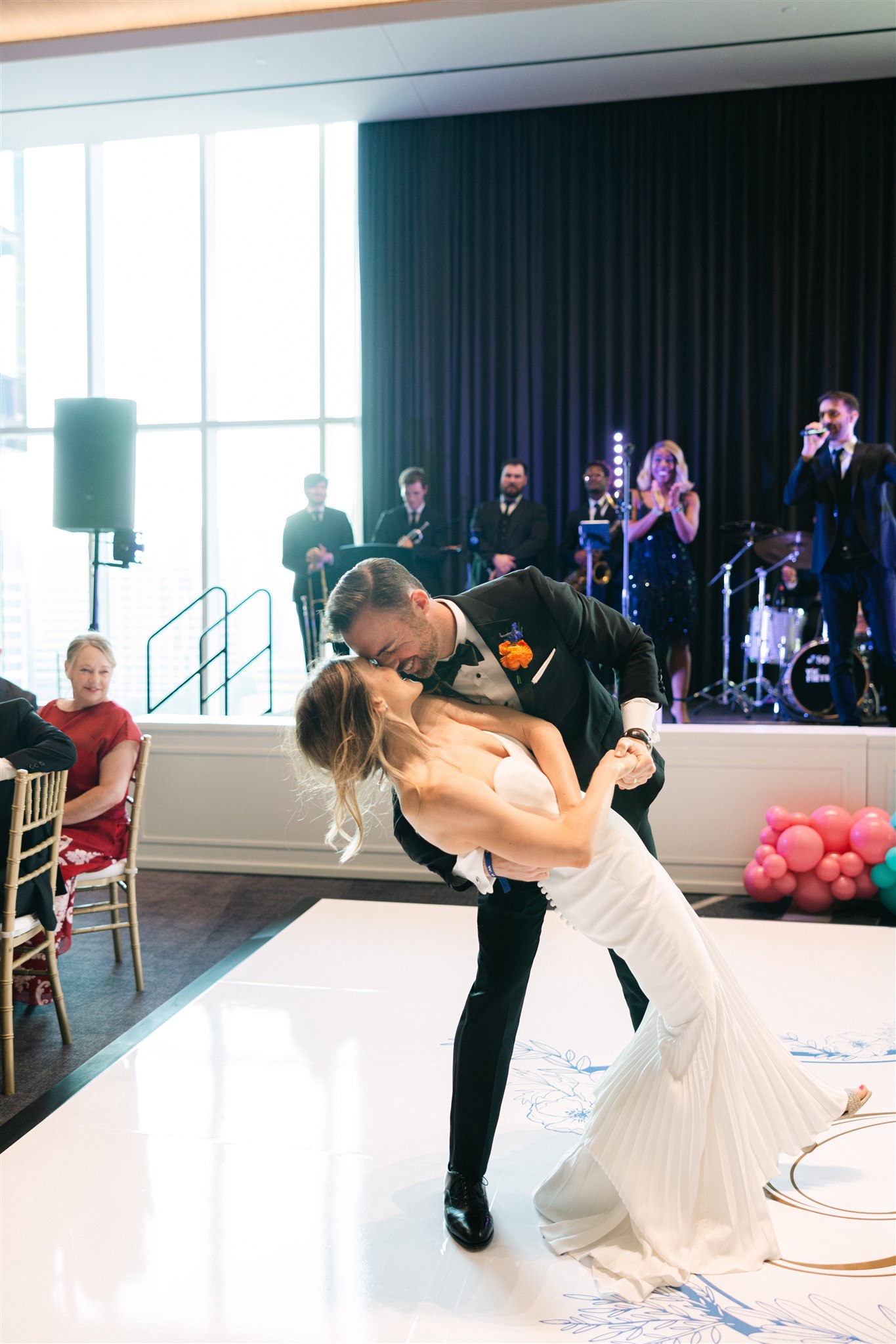 first dance for a dallas hotel wedding at JW Marriott