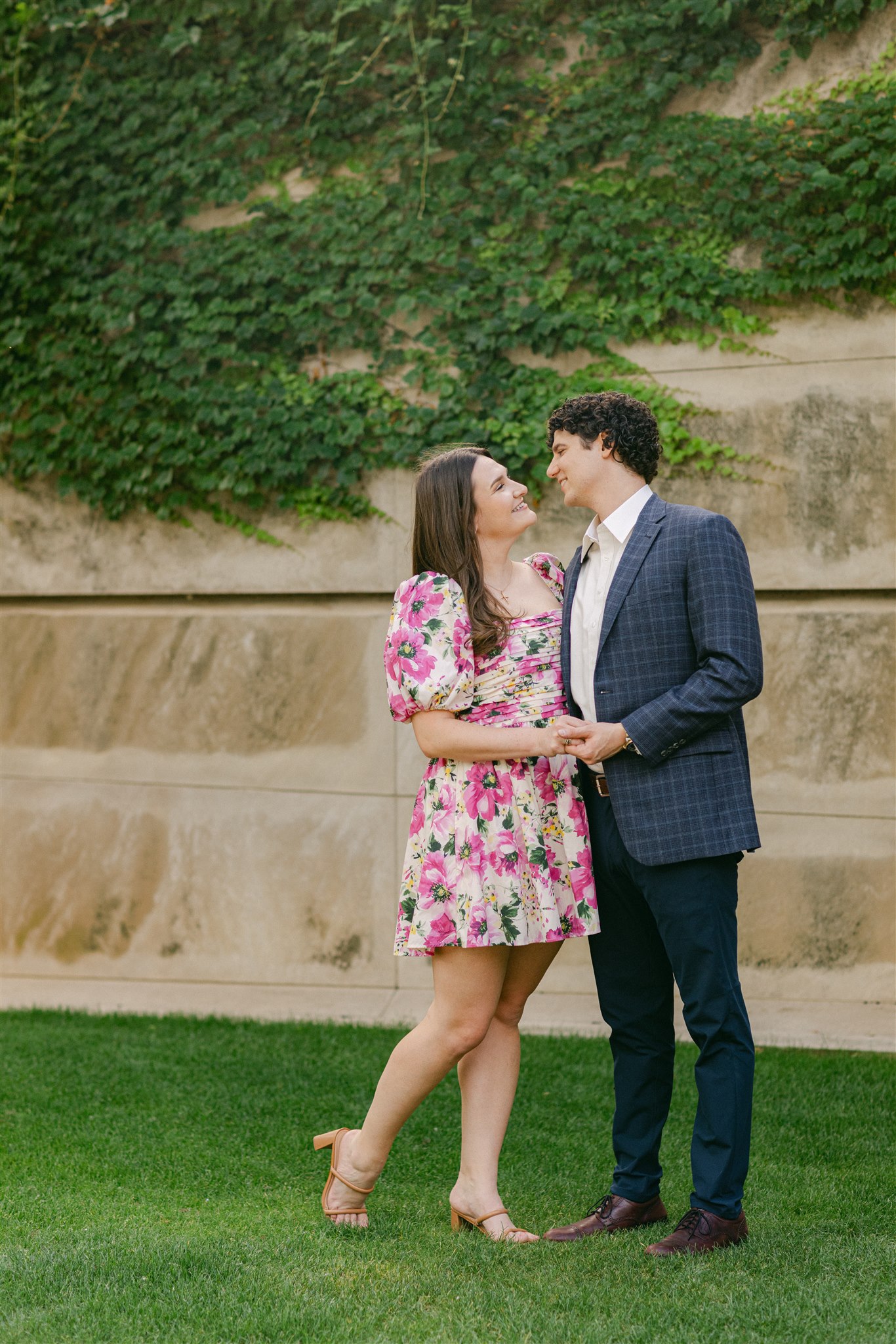 dallas arts district engagement photos