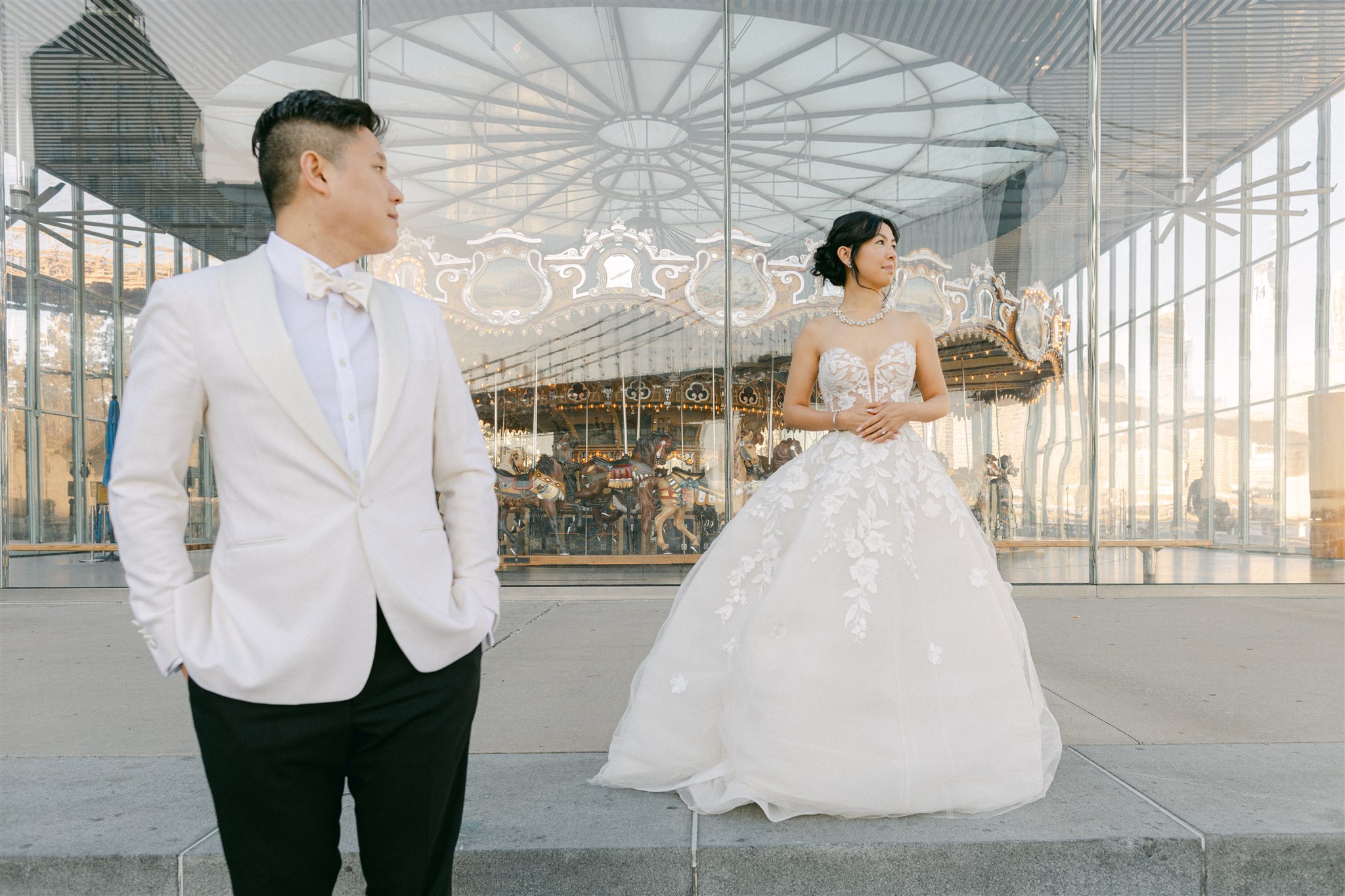 Wedding portraits in NYC